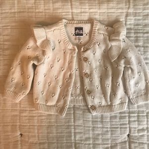 Tea Collection Cream Cardigan